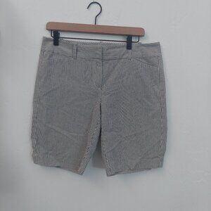 Ann Taylor Bermuda Striped Shorts